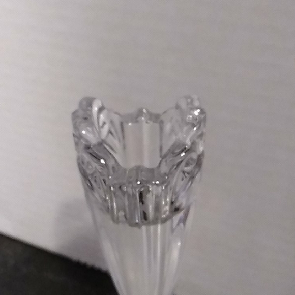 Glass Candlesticks ( pair) - Picture 6 of 7